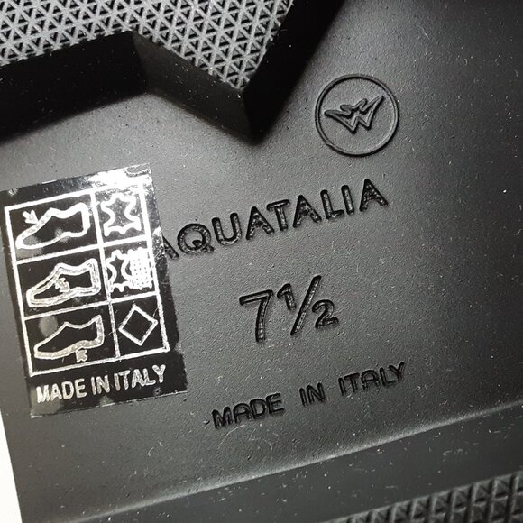 Aquatalia Holly Women's Ankle Boot size 7.5M Python Embossed Leather - Picture 7 of 12